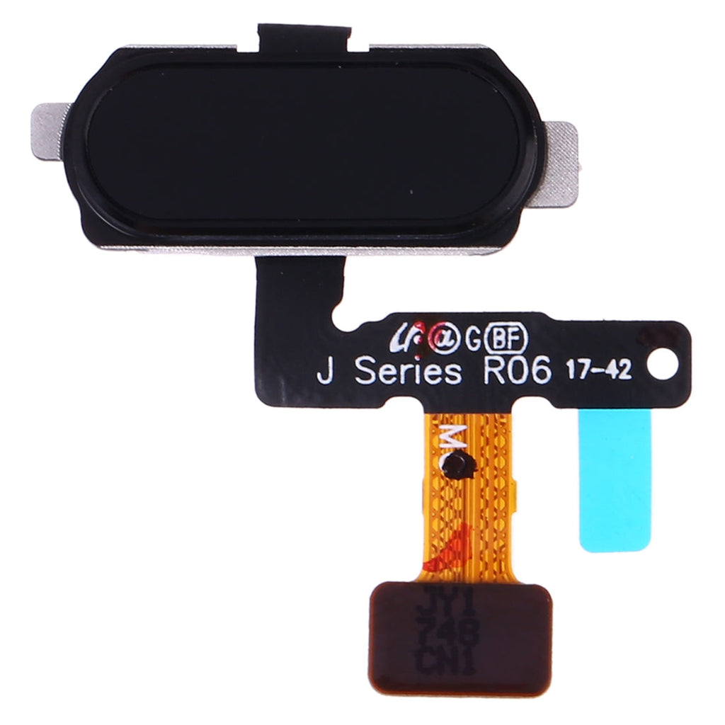 For Galaxy J7 (2017) SM-J730F/DS SM-J730/DS Fingerprint Sensor Flex Cable(Black)