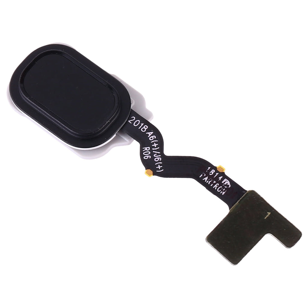 For Galaxy J6 (2018) SM-J600F/DS SM-J600G/DS Fingerprint Sensor Flex Cable(Black)