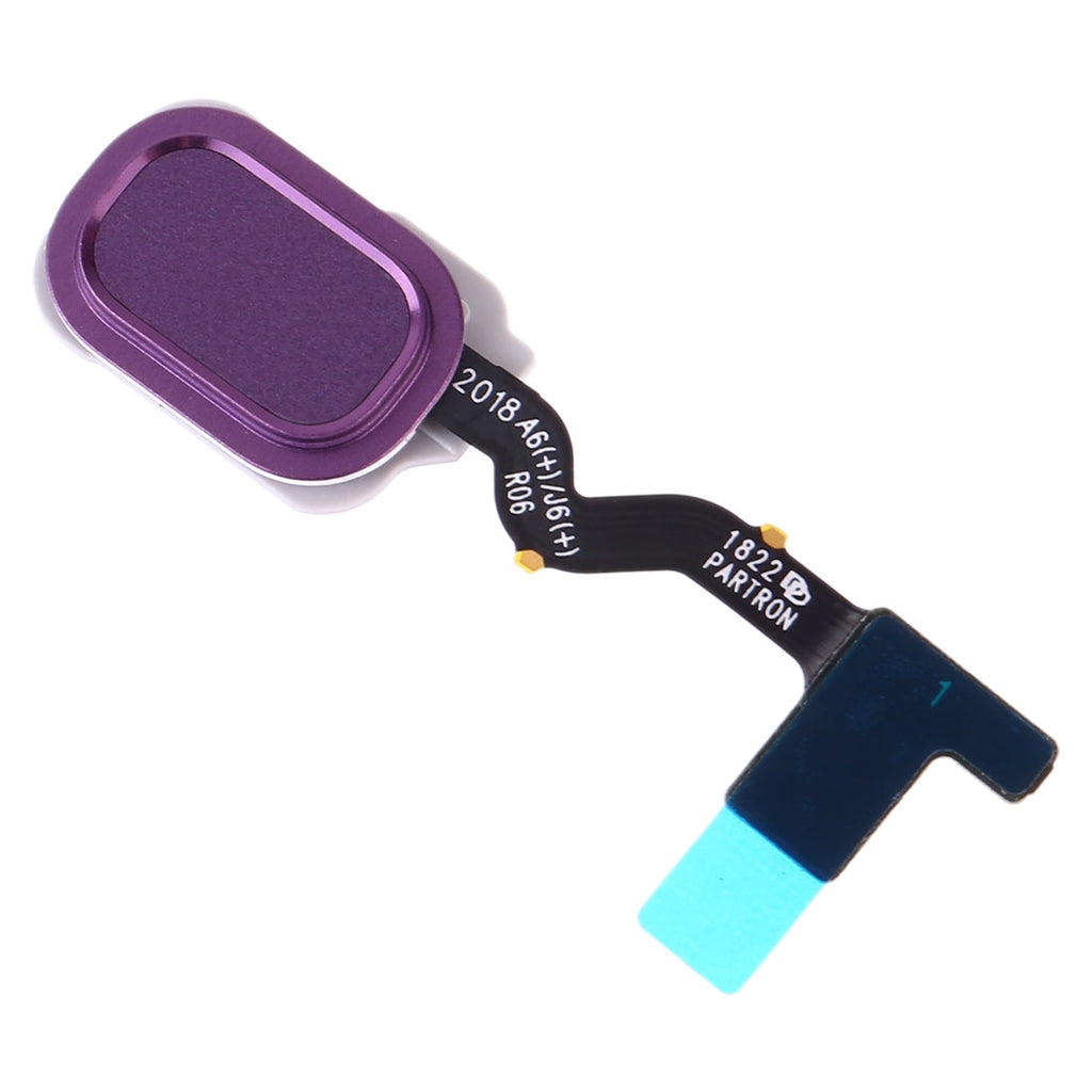 For Galaxy J6 (2018) SM-J600F/DS SM-J600G/DS Fingerprint Sensor Flex Cable(Purple)