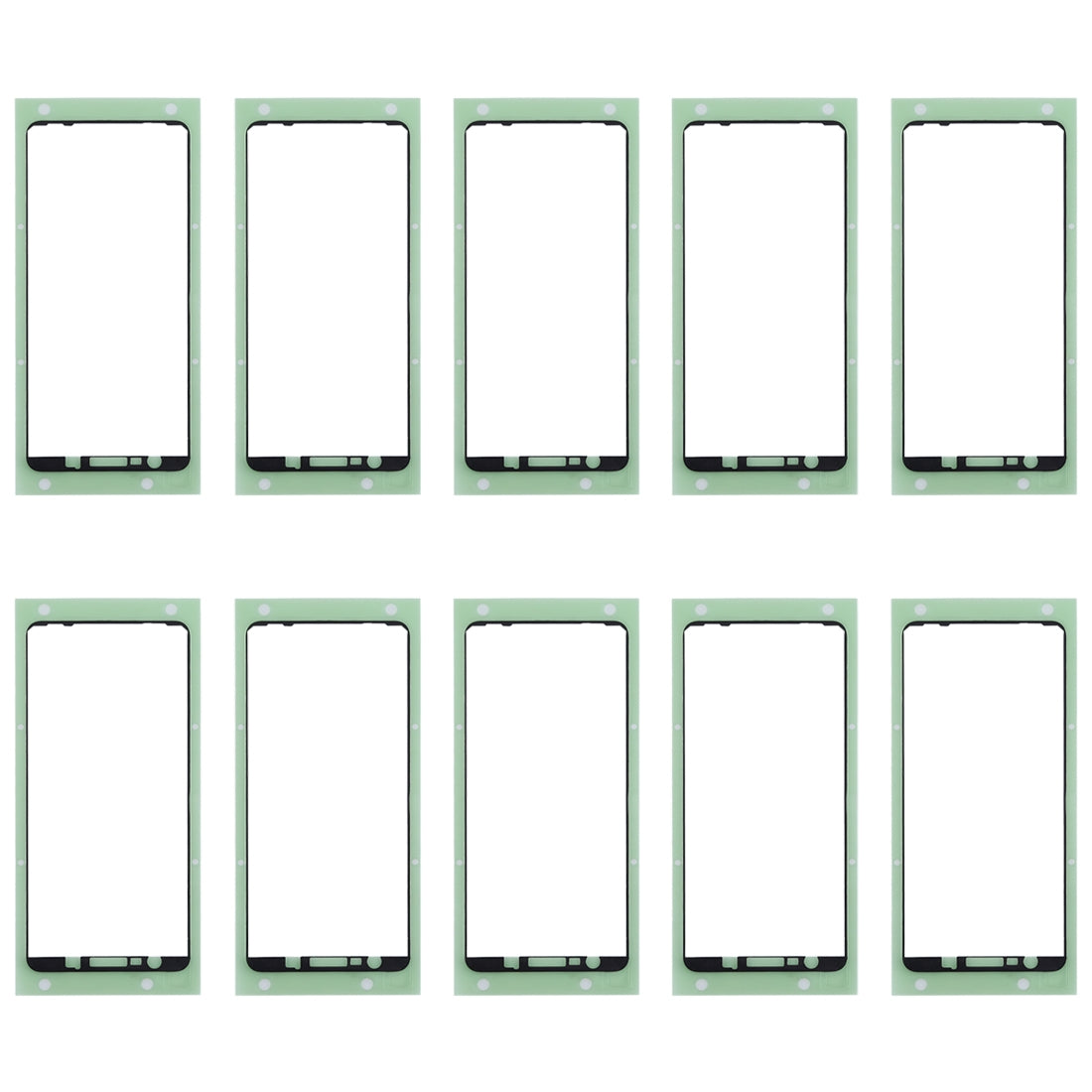 For Galaxy A7 (2018) / A750 10pcs Front Housing Adhesive