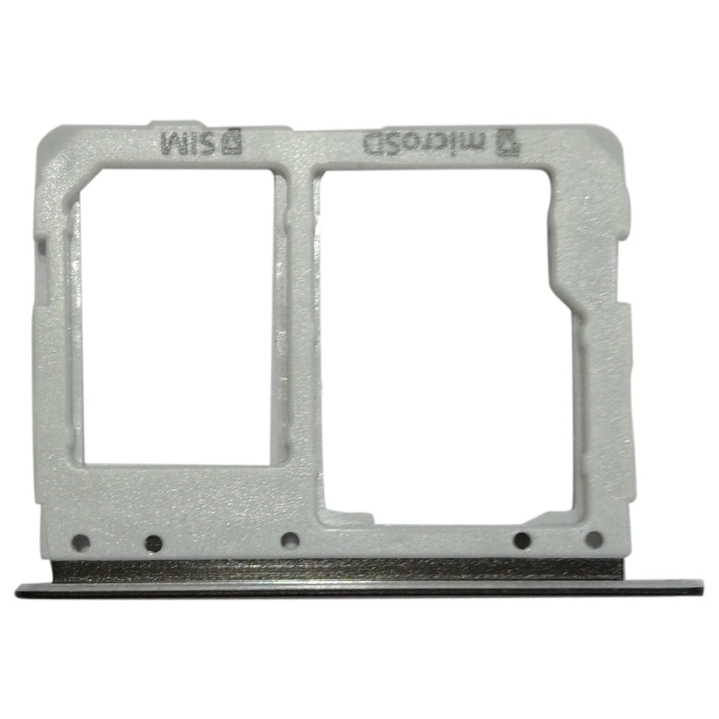 For Galaxy Tab S3 9.7 / T825 (3G Version) SIM Card Tray + Micro SD Card Tray (Black)