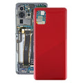 For Samsung Galaxy A31 Battery Back Cover (Red)