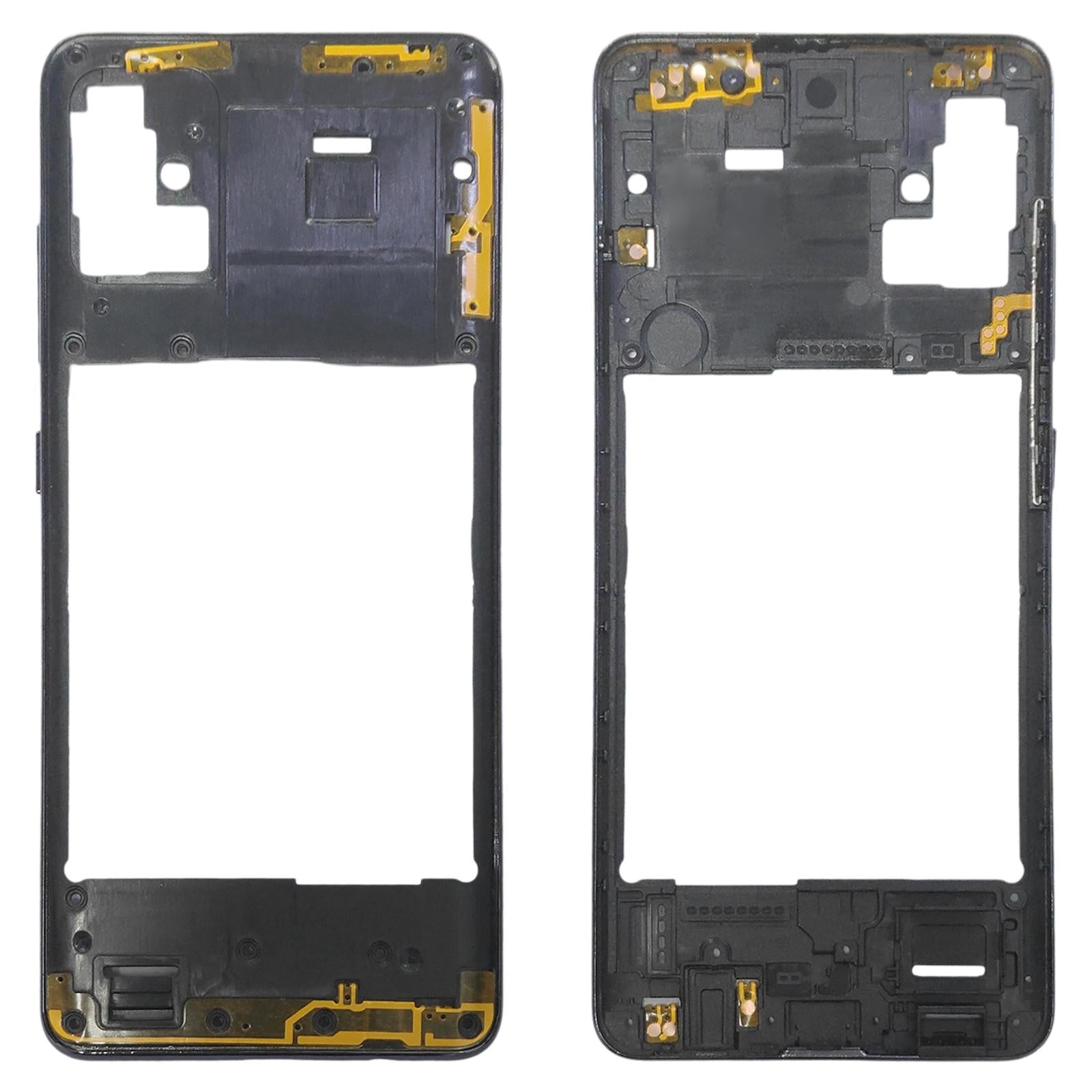 For Samsung Galaxy A51  Middle Frame Bezel Plate (Black)