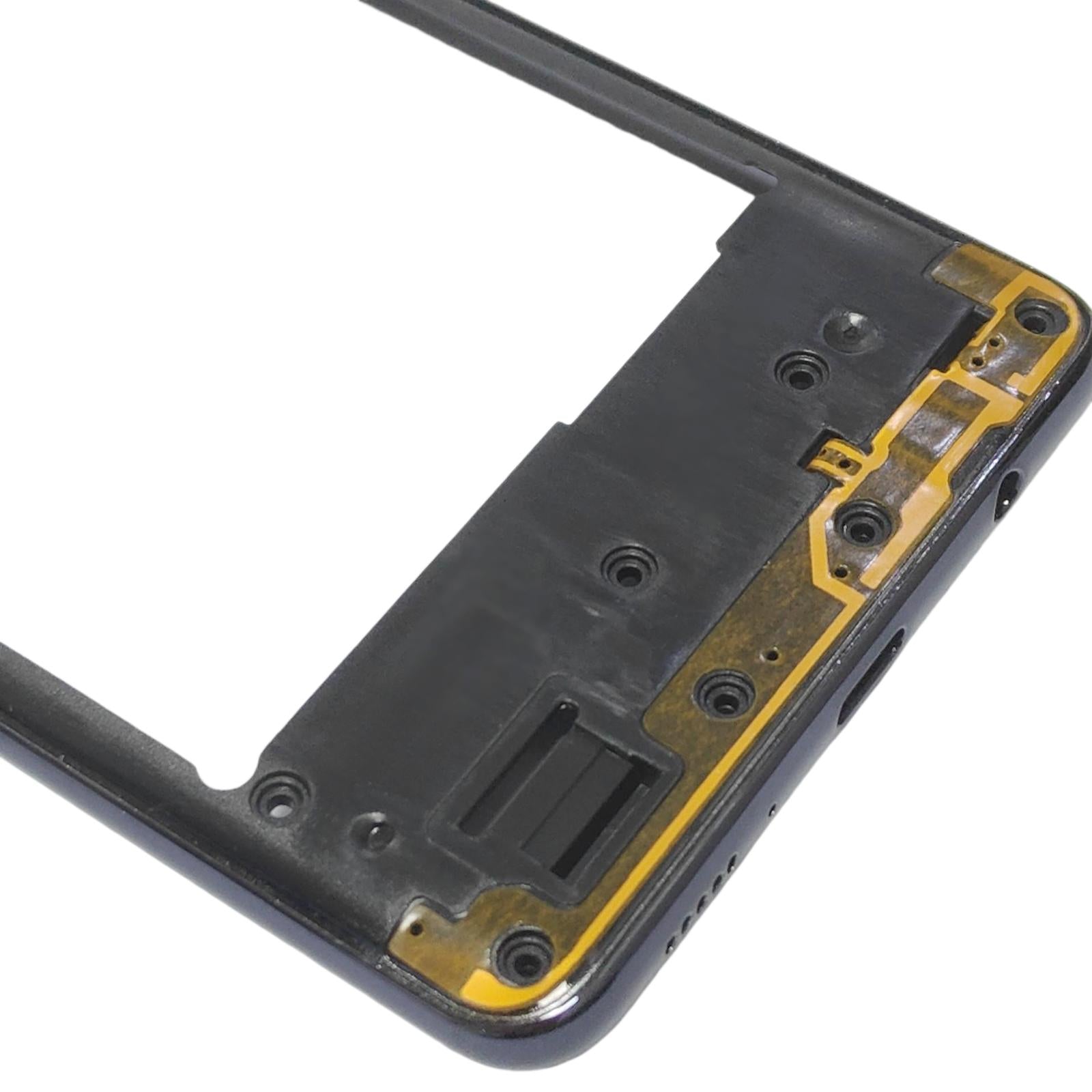 For Samsung Galaxy A51  Middle Frame Bezel Plate (Black)