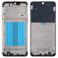 For Samsung Galaxy A20s Front Housing LCD Frame Bezel Plate (Black)