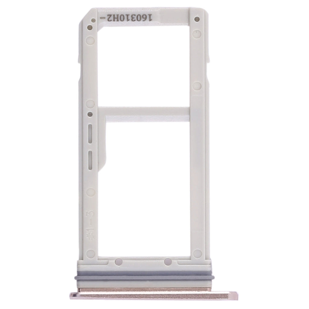 For Galaxy S7 Edge 2 SIM Card Tray / Micro SD Card Tray (Gold)
