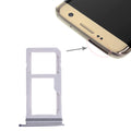 For Galaxy S7 Edge 2 SIM Card Tray / Micro SD Card Tray (Blue)