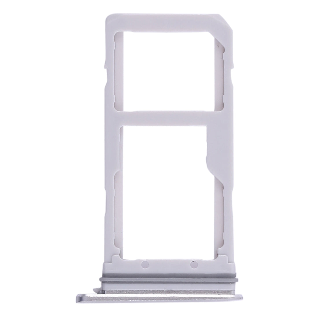 For Galaxy S7 Edge 2 SIM Card Tray / Micro SD Card Tray (White)