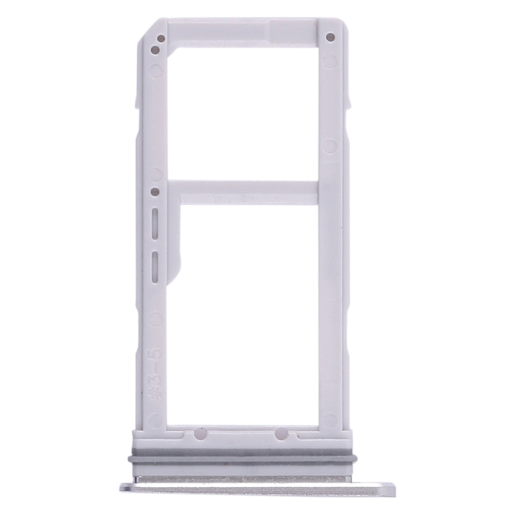 For Galaxy S7 Edge 2 SIM Card Tray / Micro SD Card Tray (White)
