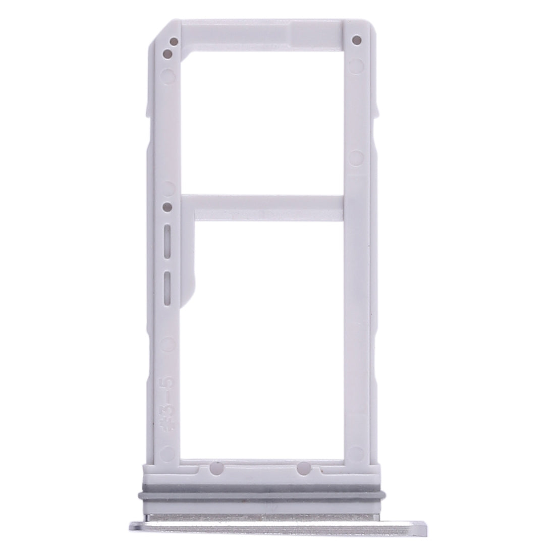 For Galaxy S7 Edge 2 SIM Card Tray / Micro SD Card Tray (White)