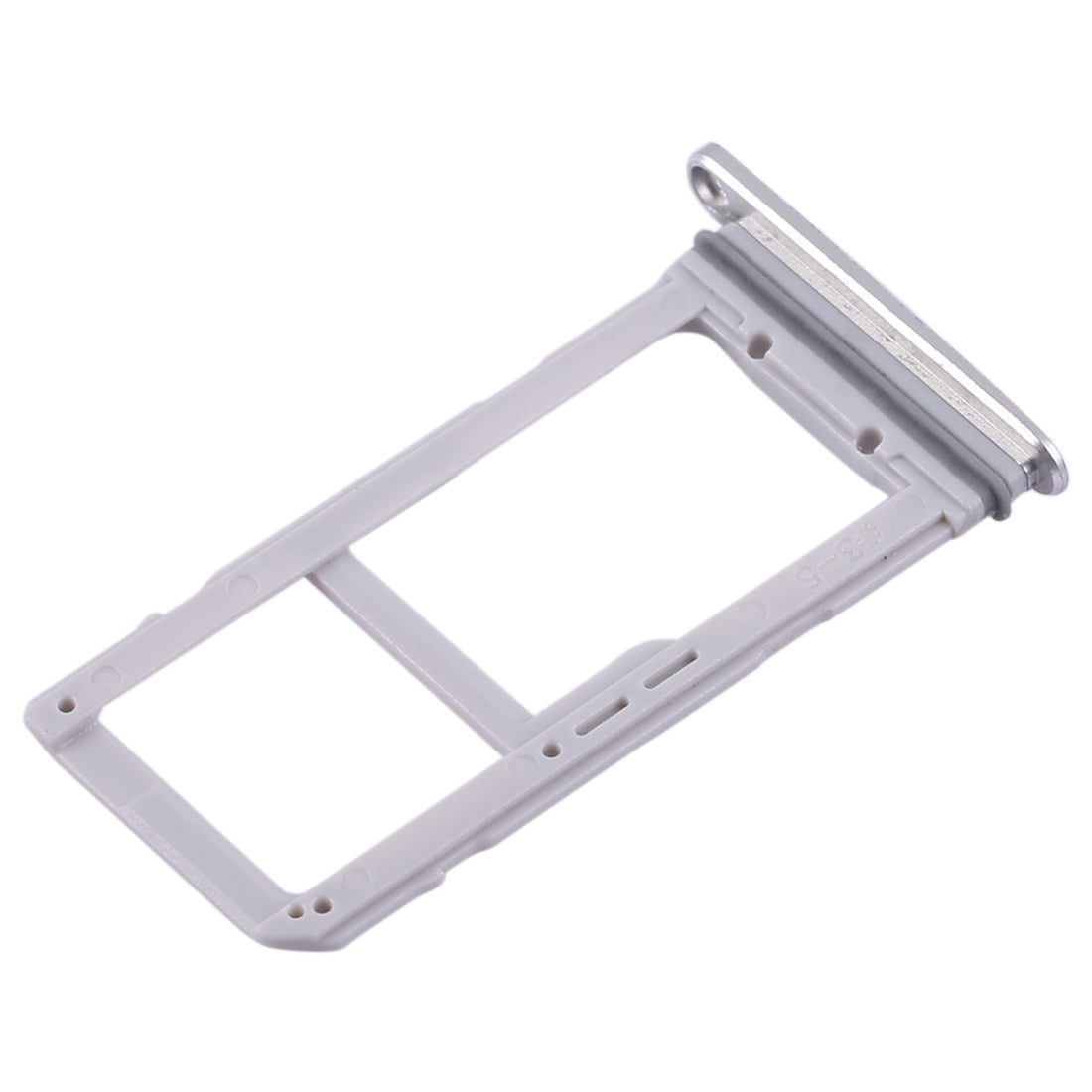 For Galaxy S7 Edge 2 SIM Card Tray / Micro SD Card Tray (White)