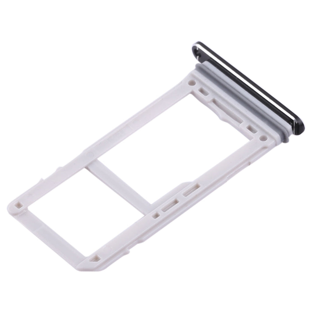For Galaxy S8 / S8+ 2 SIM Card Tray / Micro SD Card Tray (Black)