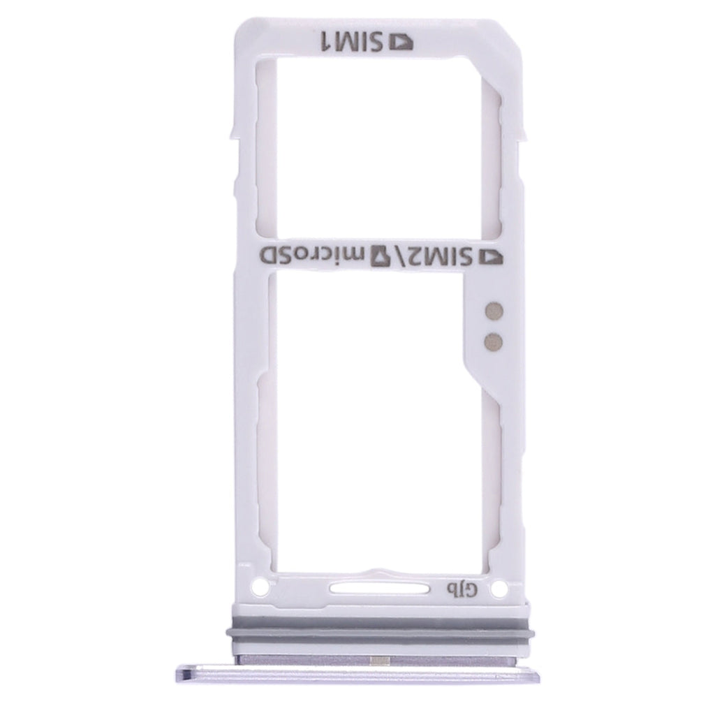 For Galaxy S8 / S8+ 2 SIM Card Tray / Micro SD Card Tray (Grey)