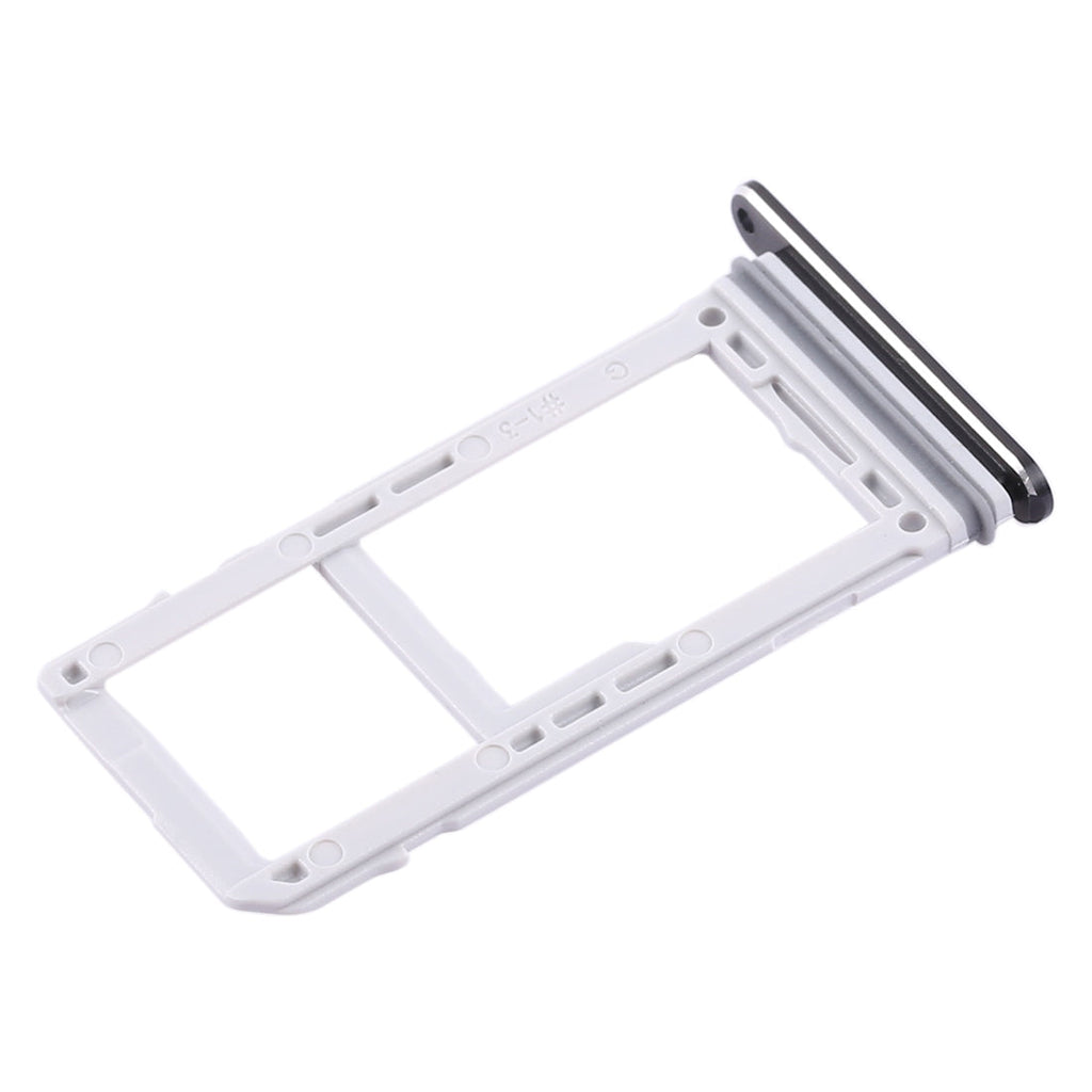For Galaxy Note 8 2 SIM Card Tray / Micro SD Card Tray (Black)
