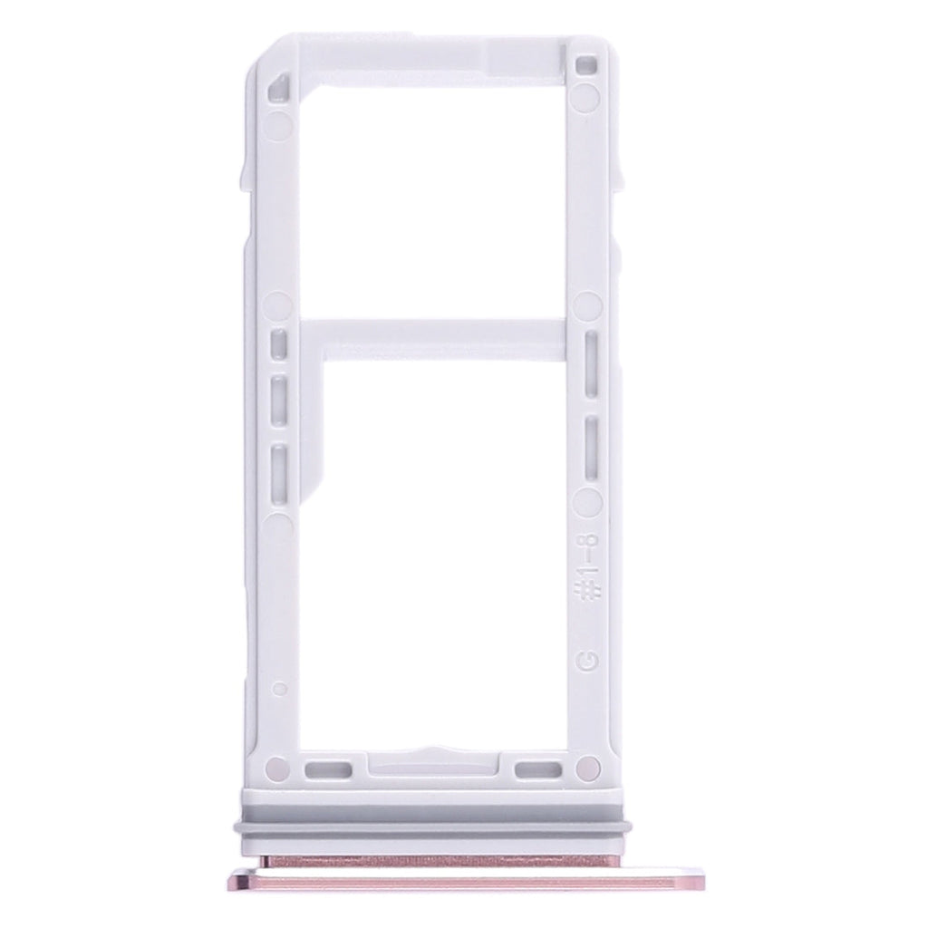 For Galaxy Note 8 2 SIM Card Tray / Micro SD Card Tray (Pink)