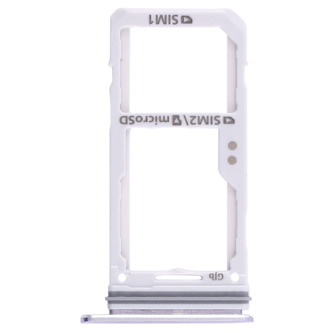 For Galaxy Note 8 2 SIM Card Tray / Micro SD Card Tray (Grey)