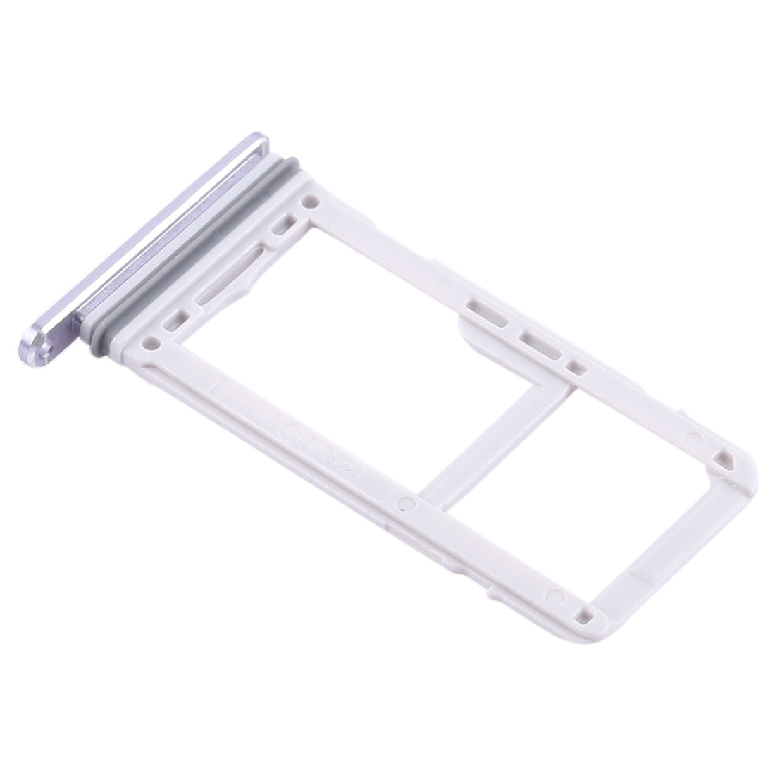 For Galaxy Note 8 2 SIM Card Tray / Micro SD Card Tray (Grey)