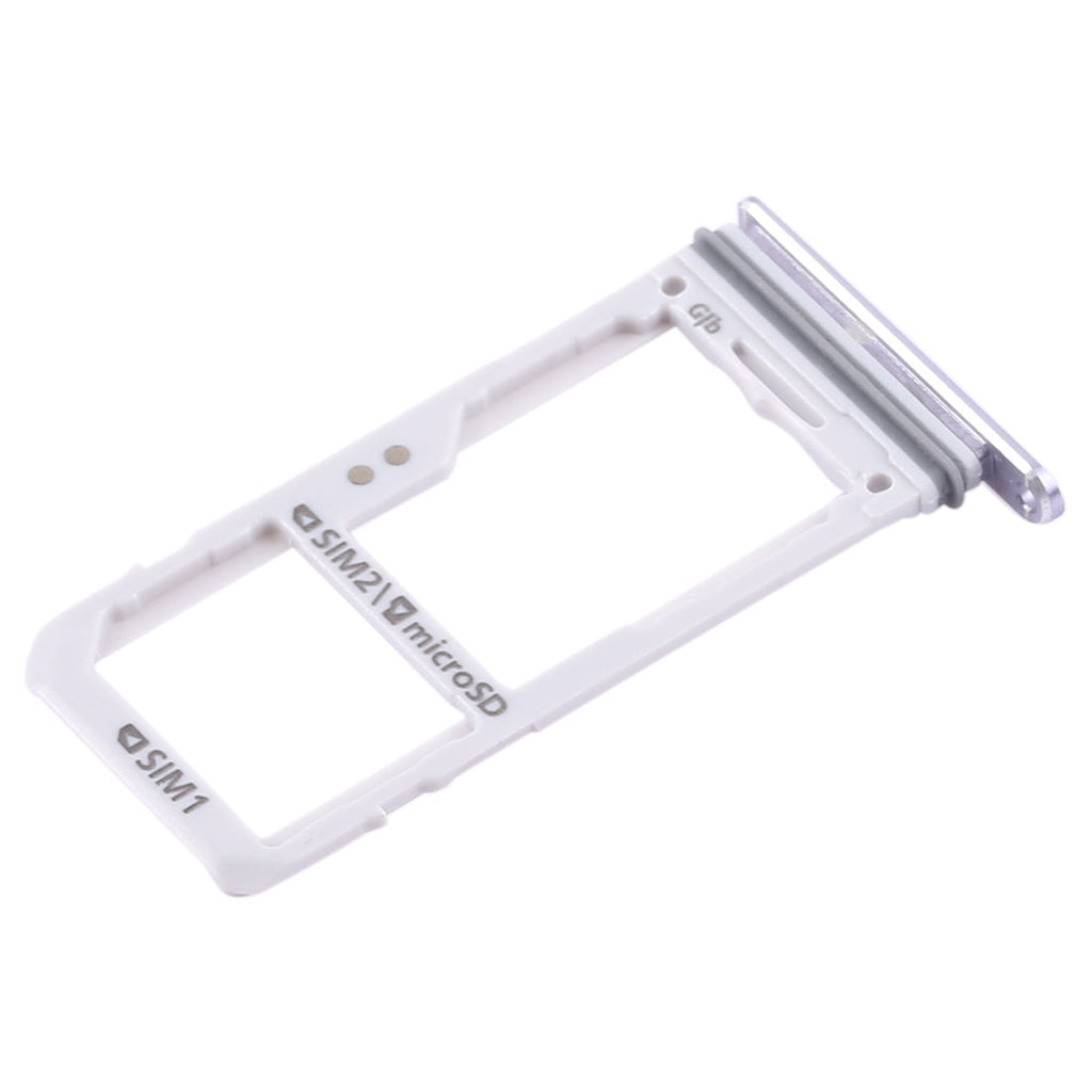 For Galaxy Note 8 2 SIM Card Tray / Micro SD Card Tray (Grey)