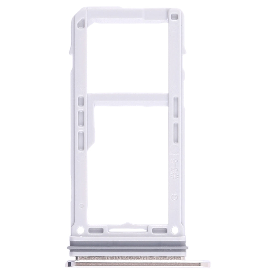 For Galaxy Note 8 2 SIM Card Tray / Micro SD Card Tray (Gold)