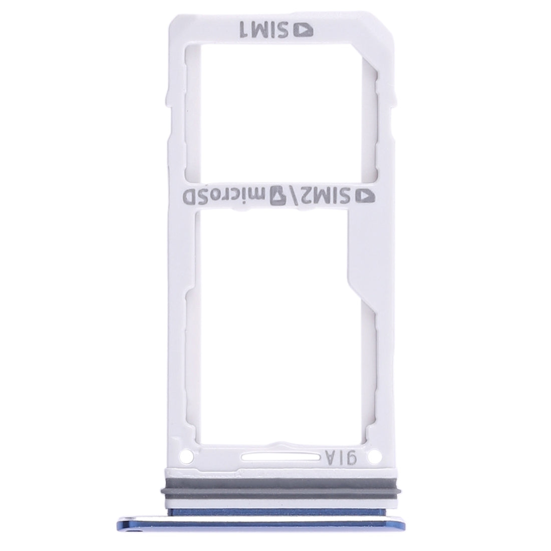 For Galaxy Note 8 2 SIM Card Tray / Micro SD Card Tray (Blue)