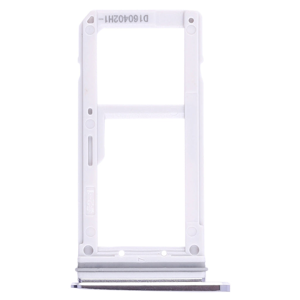 For Galaxy S7 2 SIM Card Tray / Micro SD Card Tray (Black)