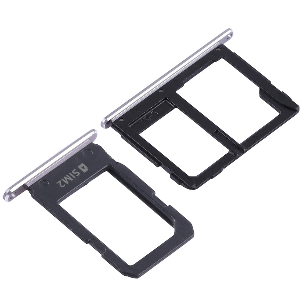 For Galaxy A5108 / A7108 2 SIM Card Tray + Micro SD Card Tray (Grey)