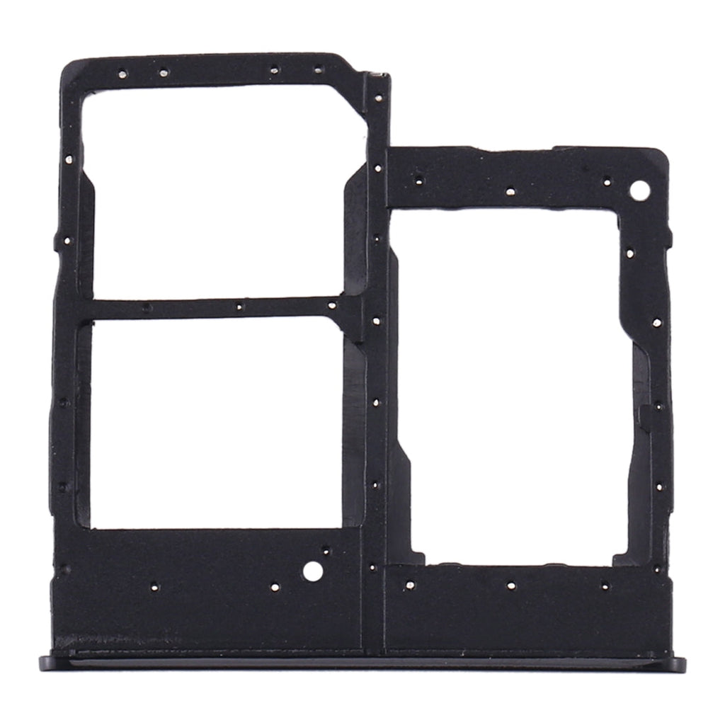 For Samsung Galaxy A20e SIM Card Tray + SIM Card Tray + Micro SD Card Tray (Black)