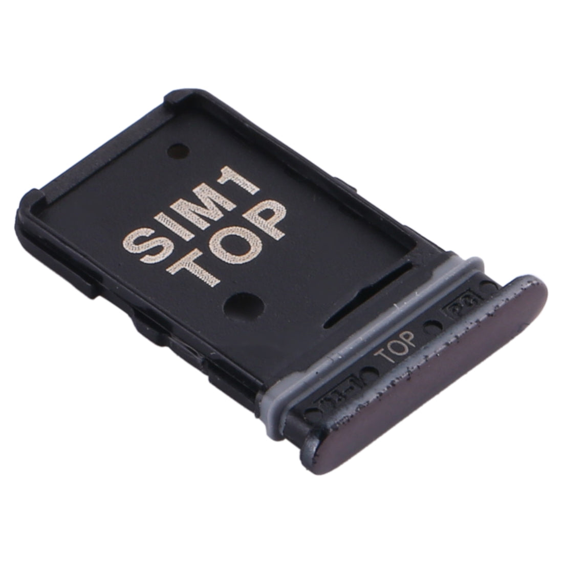 For Samsung Galaxy A80 SIM Card Tray + SIM Card Tray (Black)