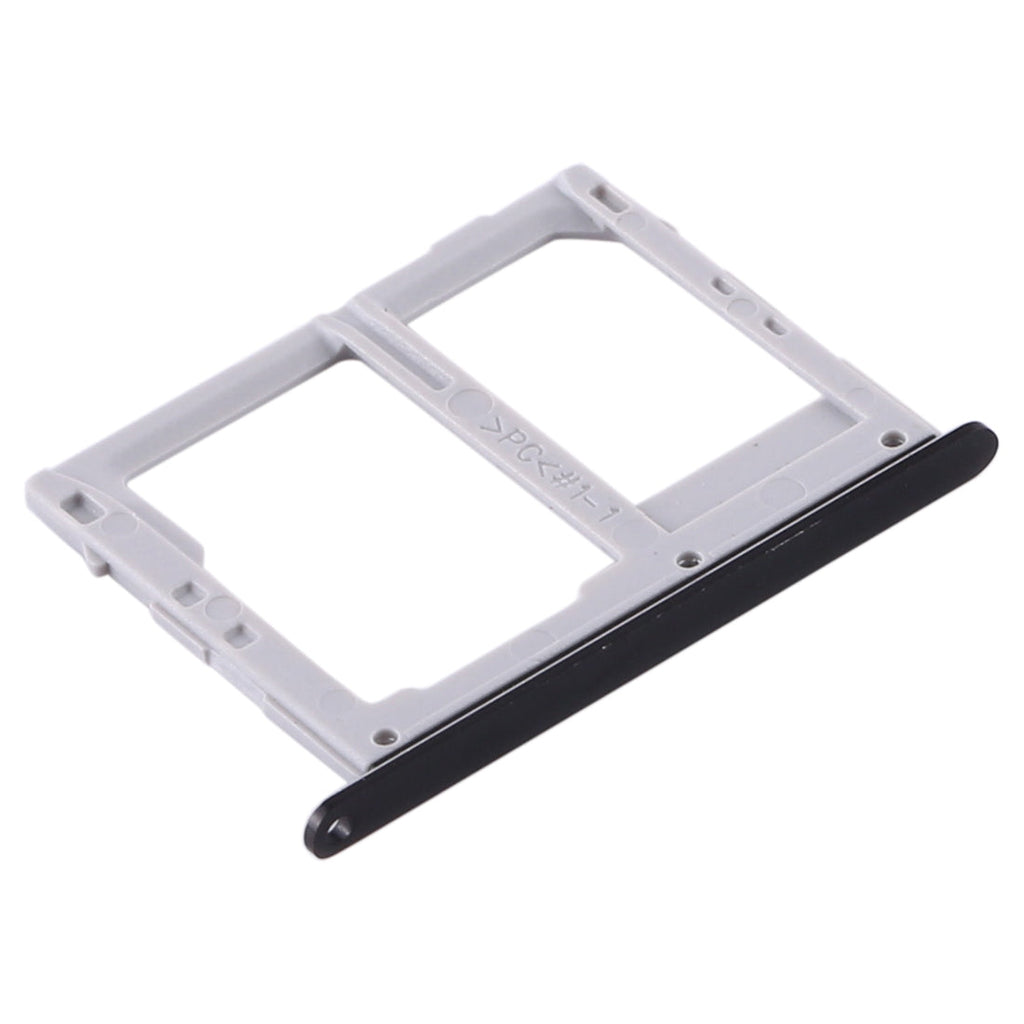 For Samsung Galaxy Tab S5e SM-T725 SIM Card Tray + Micro SD Card Tray (Black)