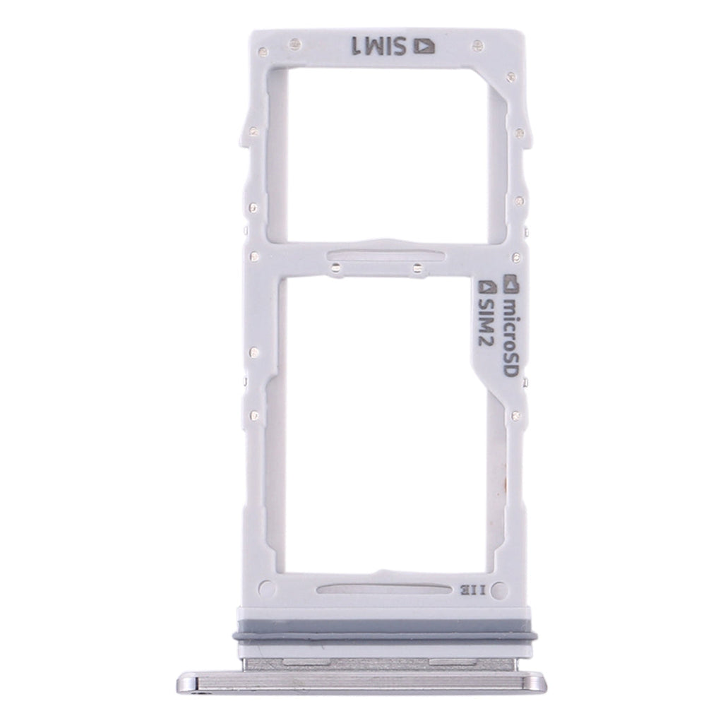For Samsung Galaxy Note10+ SIM Card Tray + SIM Card Tray / Micro SD Card Tray (Grey)