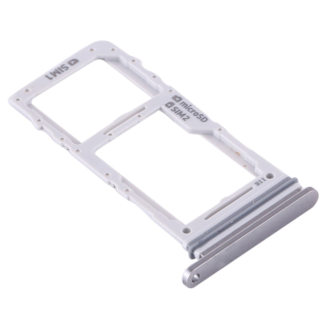 For Samsung Galaxy Note10+ SIM Card Tray + SIM Card Tray / Micro SD Card Tray (Grey)