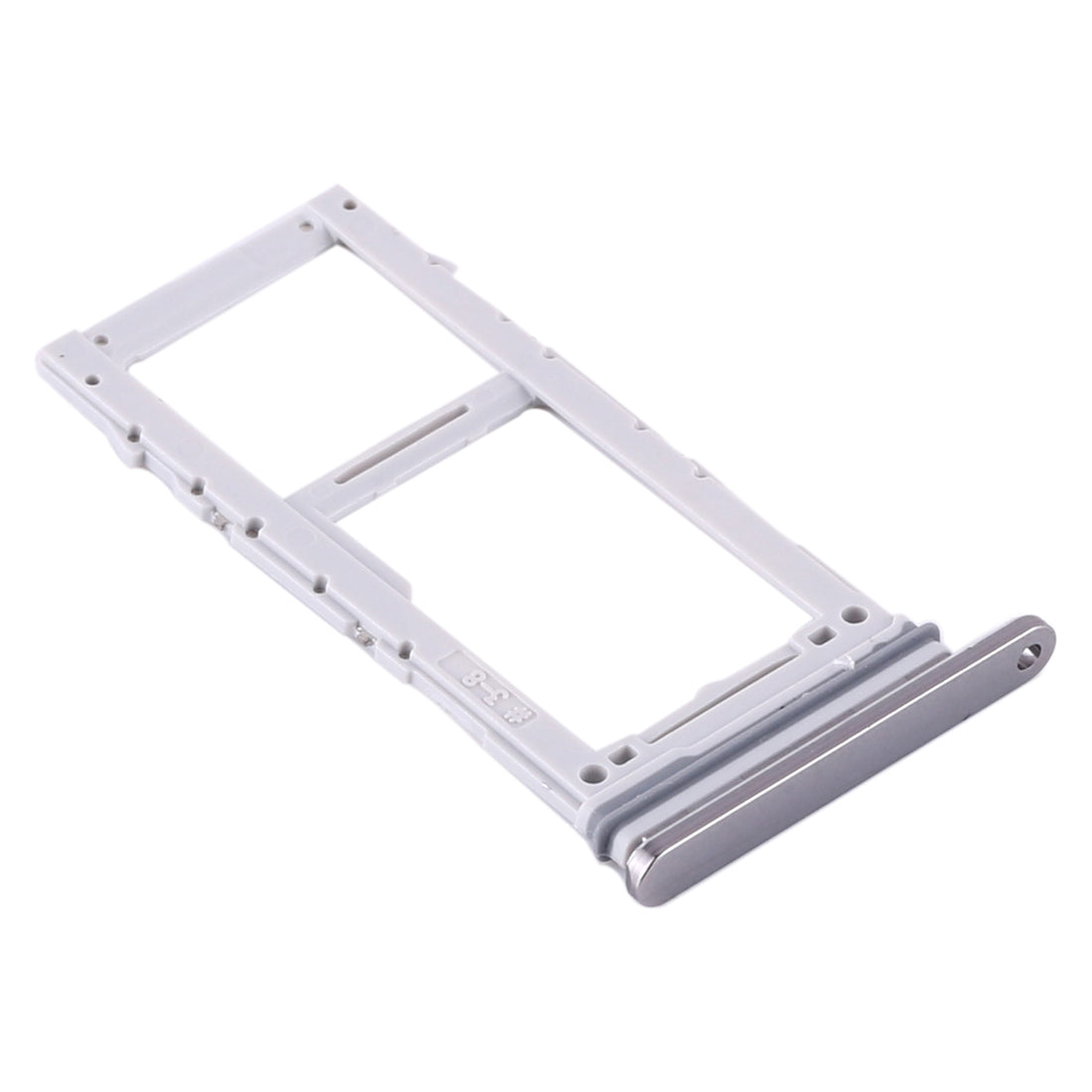 For Samsung Galaxy Note10+ SIM Card Tray + SIM Card Tray / Micro SD Card Tray (Grey)