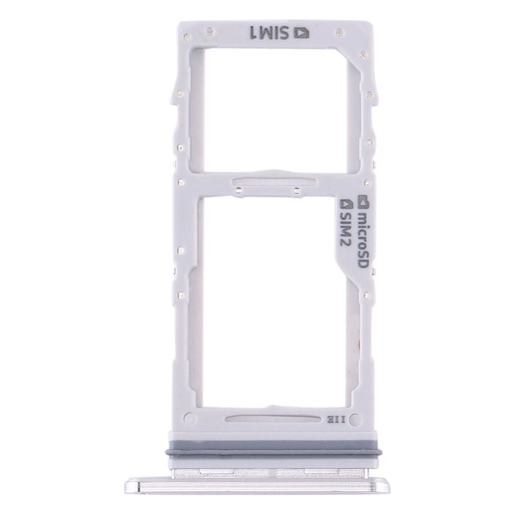 For Samsung Galaxy Note10+ SIM Card Tray + SIM Card Tray / Micro SD Card Tray (White)