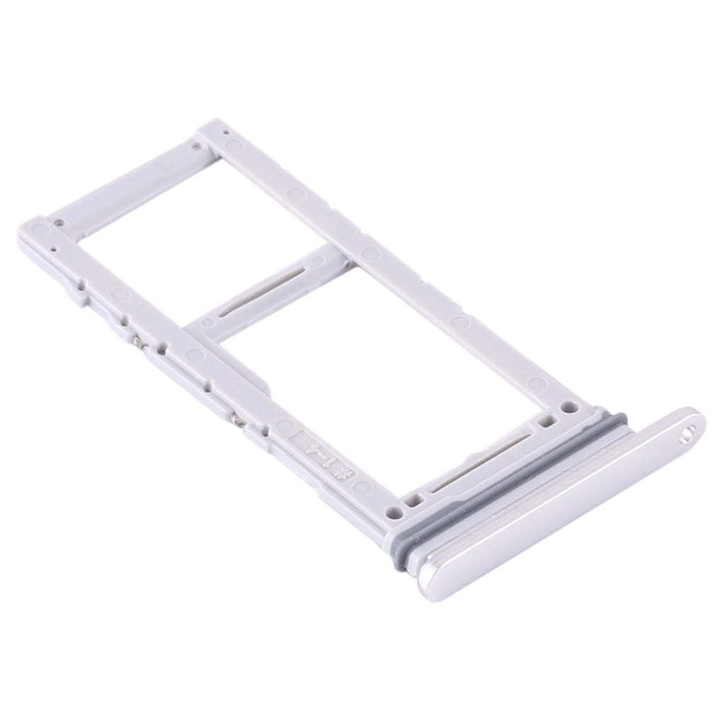 For Samsung Galaxy Note10+ SIM Card Tray + SIM Card Tray / Micro SD Card Tray (White)