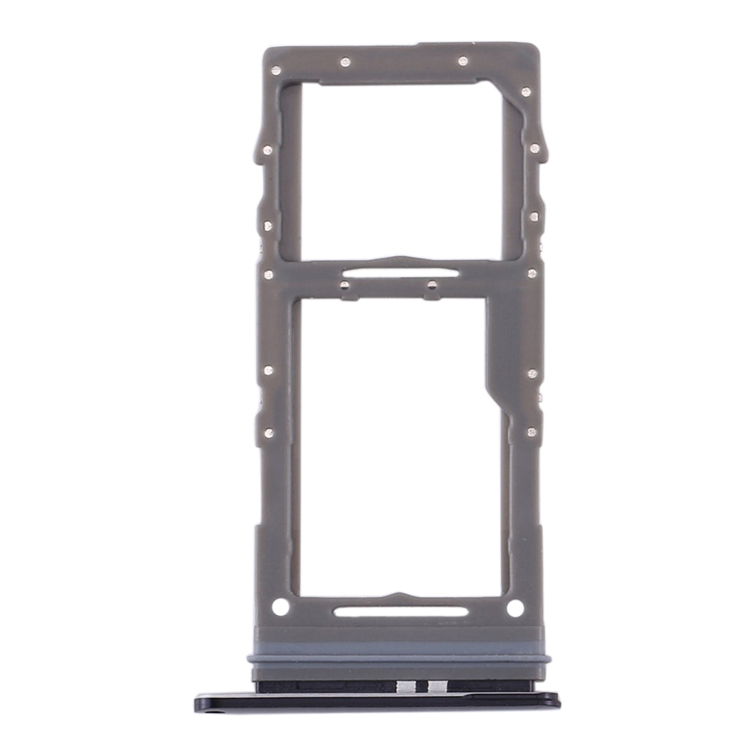 For Samsung Galaxy S20+ / Galaxy S20 Ultra SIM Card Tray + Micro SD Card Tray (Black)