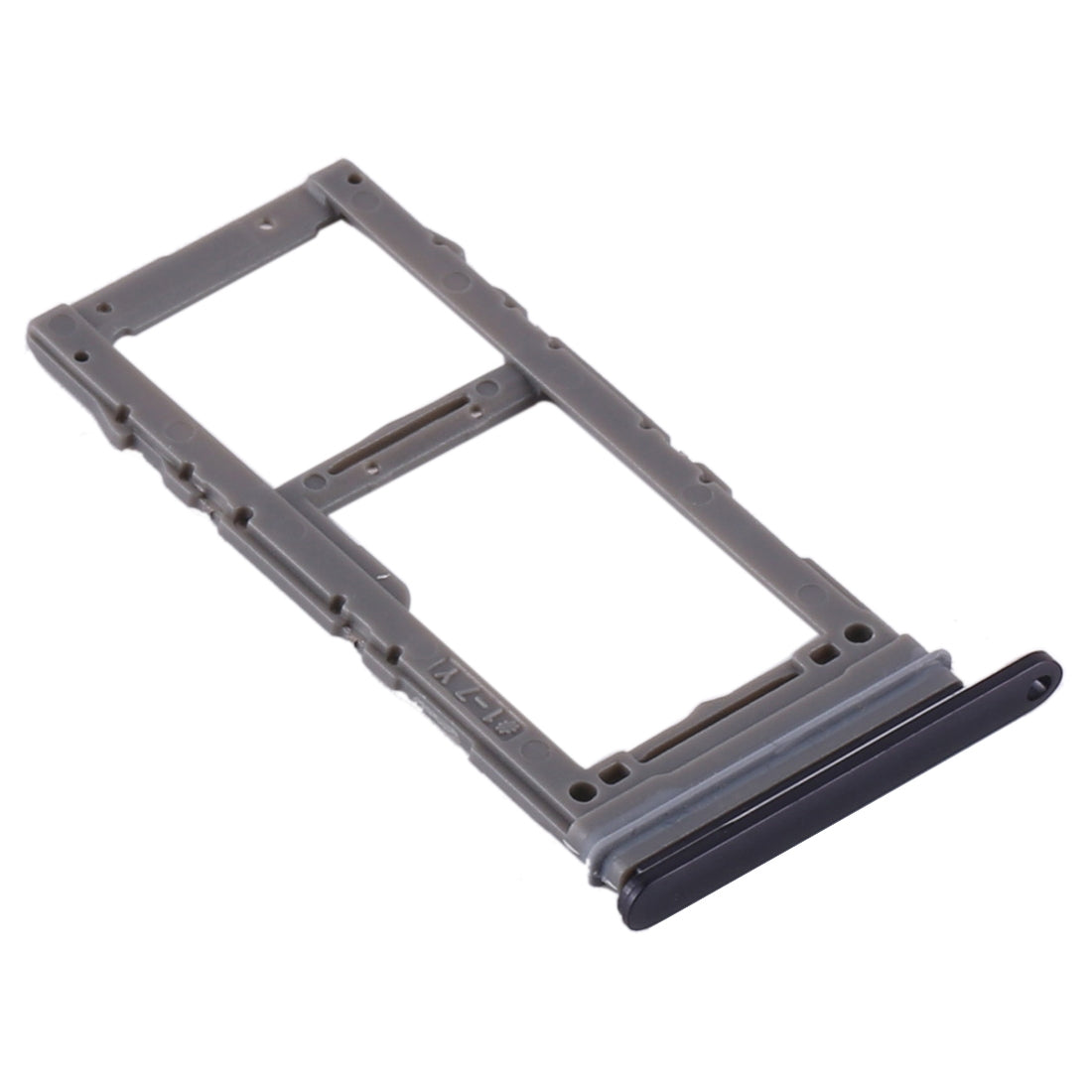 For Samsung Galaxy S20+ / Galaxy S20 Ultra SIM Card Tray + Micro SD Card Tray (Black)