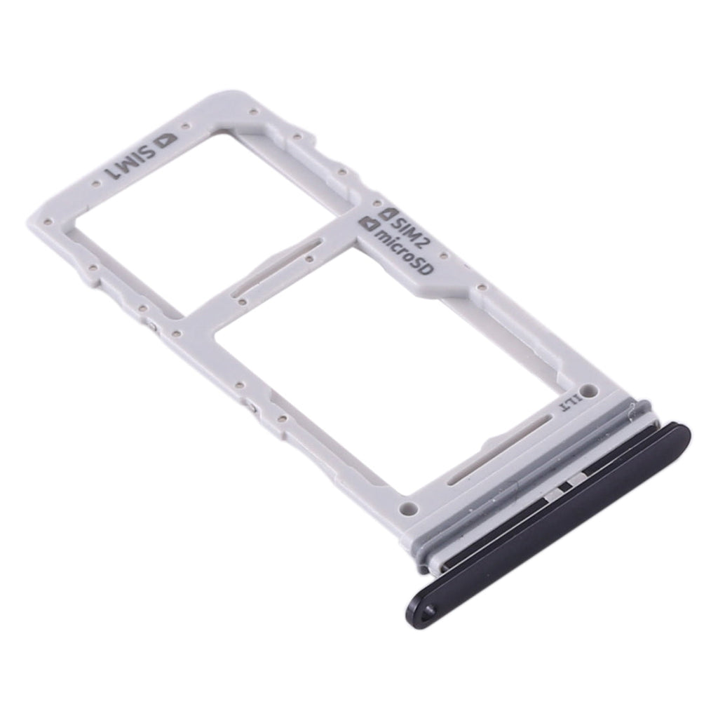 For Samsung Galaxy S20+ / Galaxy S20 Ultra SIM Card Tray + SIM Card Tray / Micro SD Card Tray (Black)