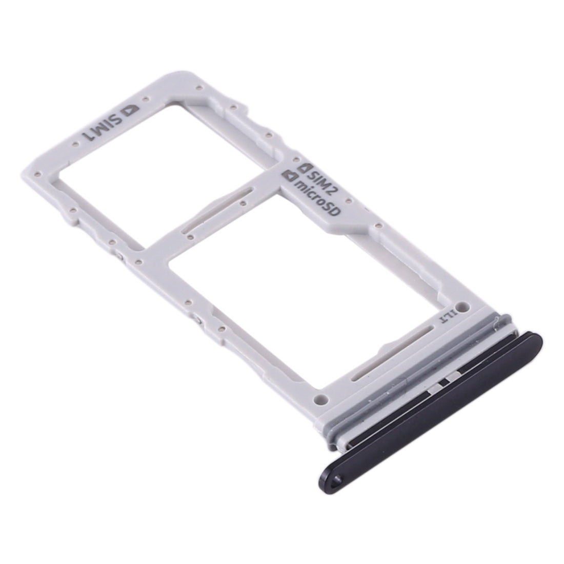 For Samsung Galaxy S20+ / Galaxy S20 Ultra SIM Card Tray + SIM Card Tray / Micro SD Card Tray (Black)