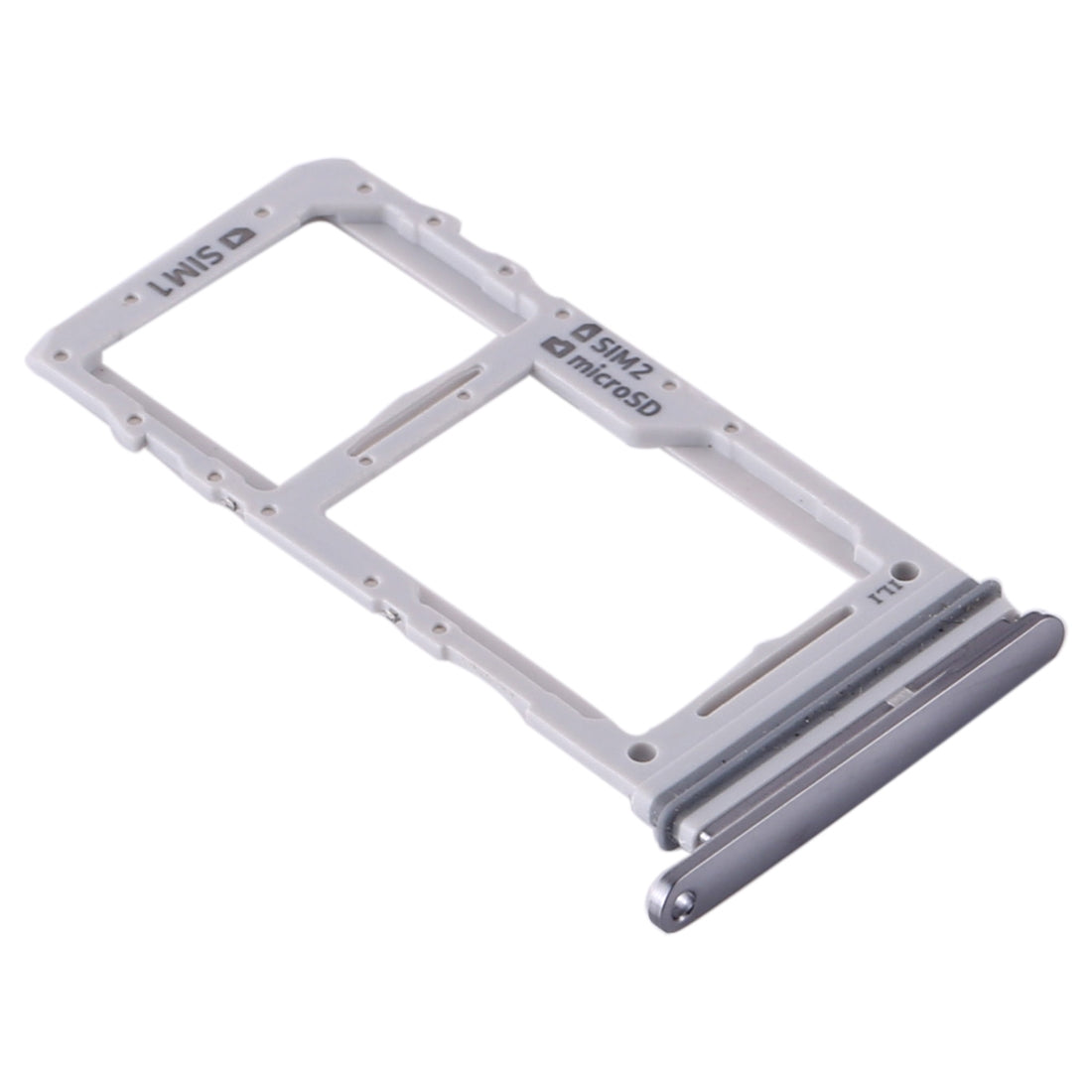 For Samsung Galaxy S20+ / Galaxy S20 Ultra SIM Card Tray + SIM Card Tray / Micro SD Card Tray (Grey)