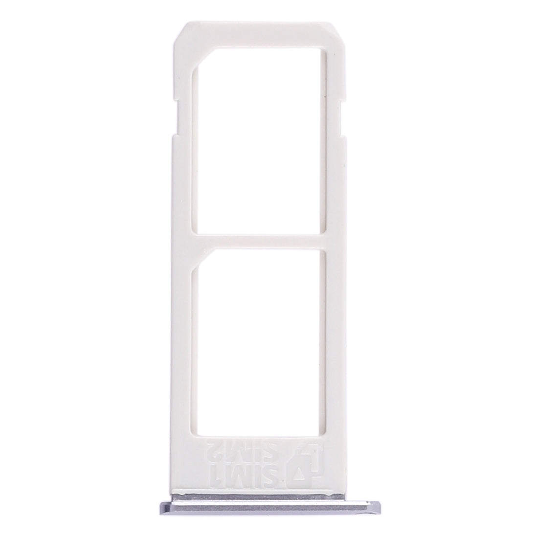 For Galaxy S6 Edge plus / S6 Edge+ 2 SIM Card Tray (Grey)
