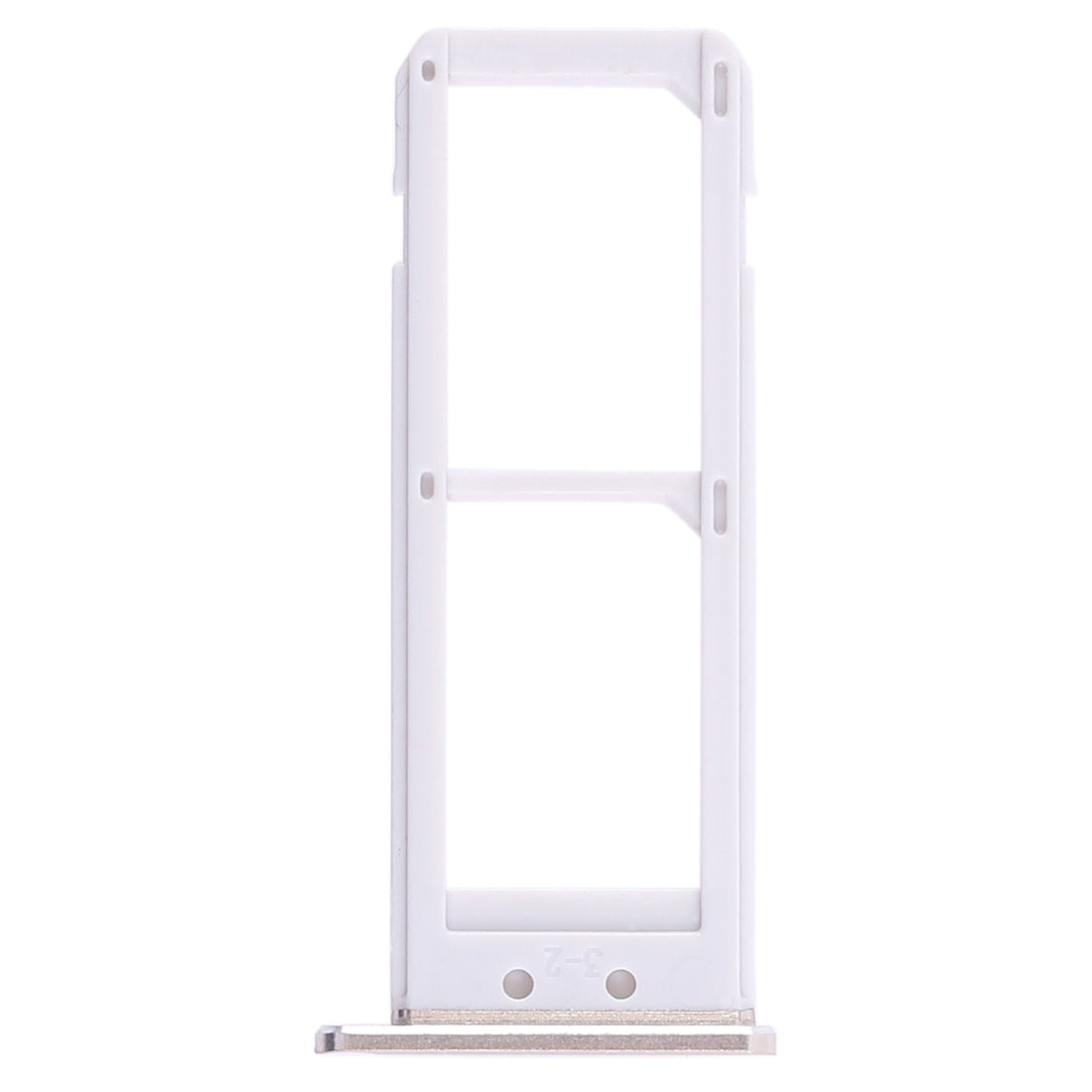 For Galaxy S6 Edge plus / S6 Edge+ 2 SIM Card Tray (Gold)