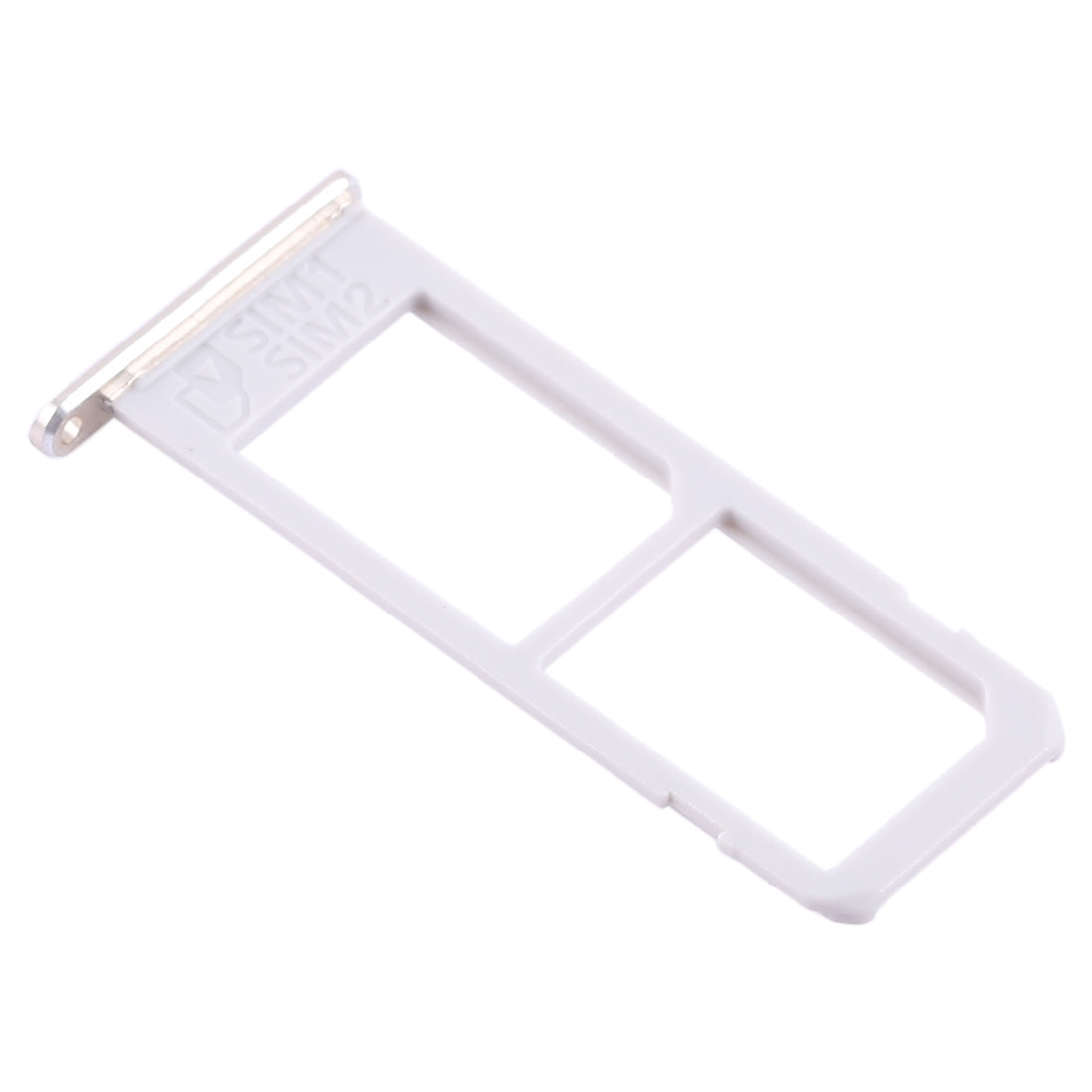 For Galaxy S6 Edge plus / S6 Edge+ 2 SIM Card Tray (Gold)