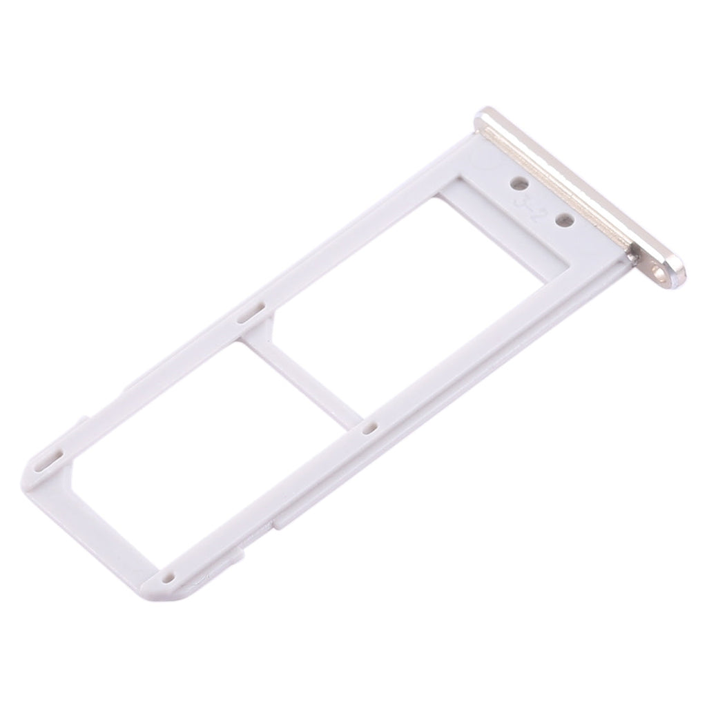 For Galaxy S6 Edge plus / S6 Edge+ 2 SIM Card Tray (Gold)