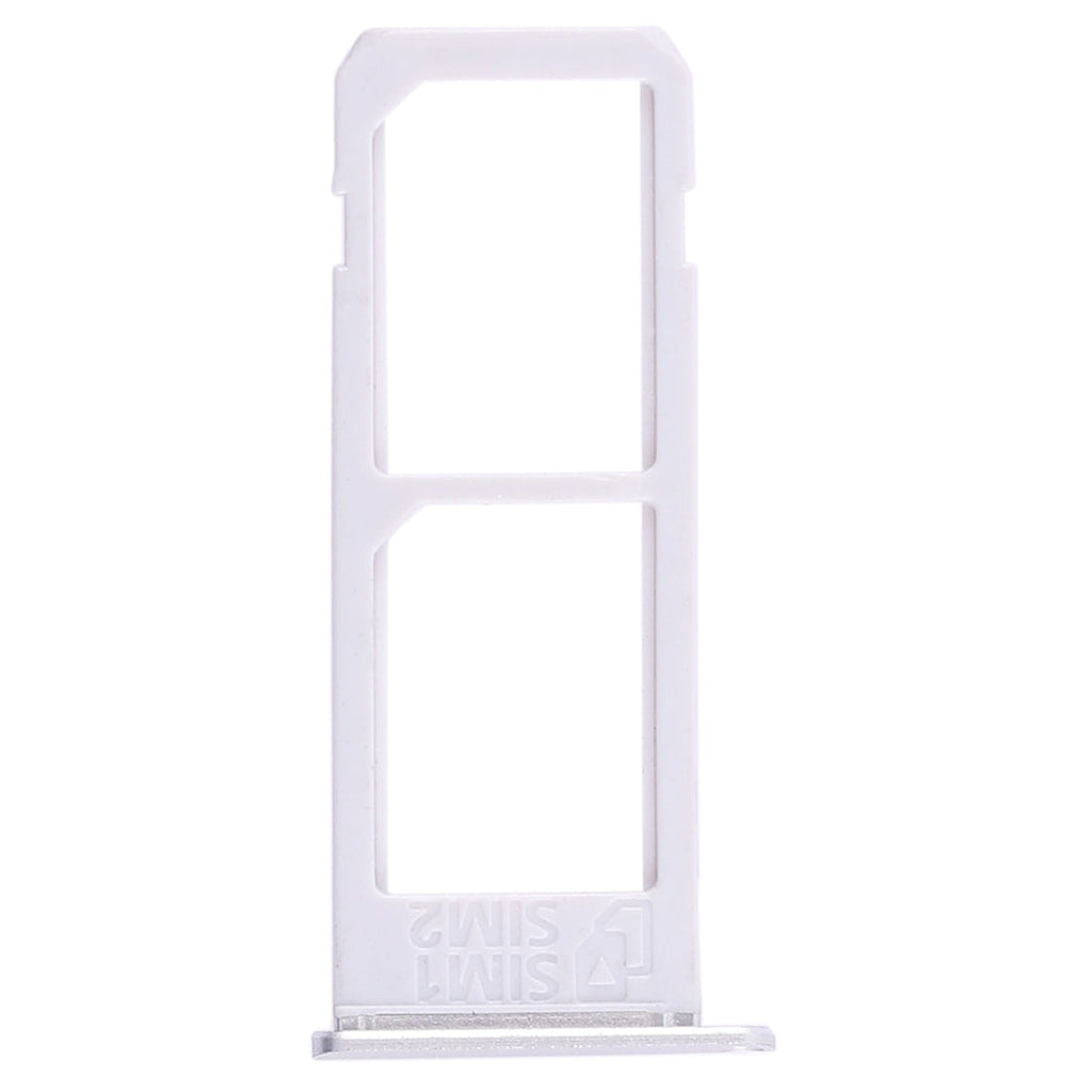 For Galaxy S6 Edge plus / S6 Edge+ 2 SIM Card Tray (Silver)