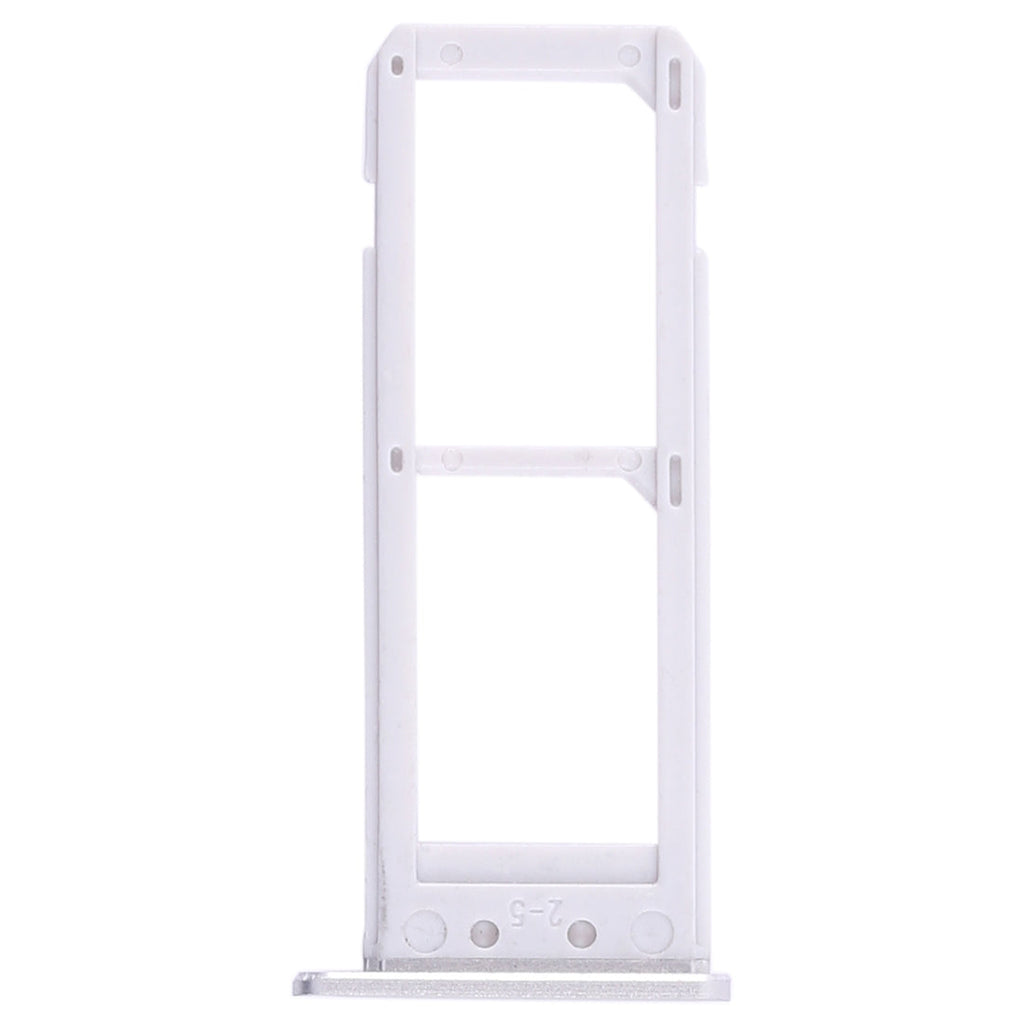 For Galaxy S6 Edge plus / S6 Edge+ 2 SIM Card Tray (Silver)
