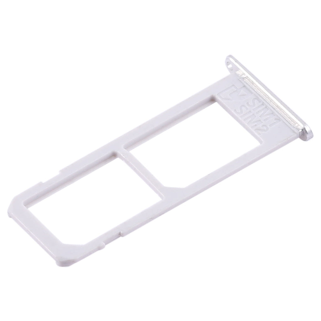 For Galaxy S6 Edge plus / S6 Edge+ 2 SIM Card Tray (Silver)
