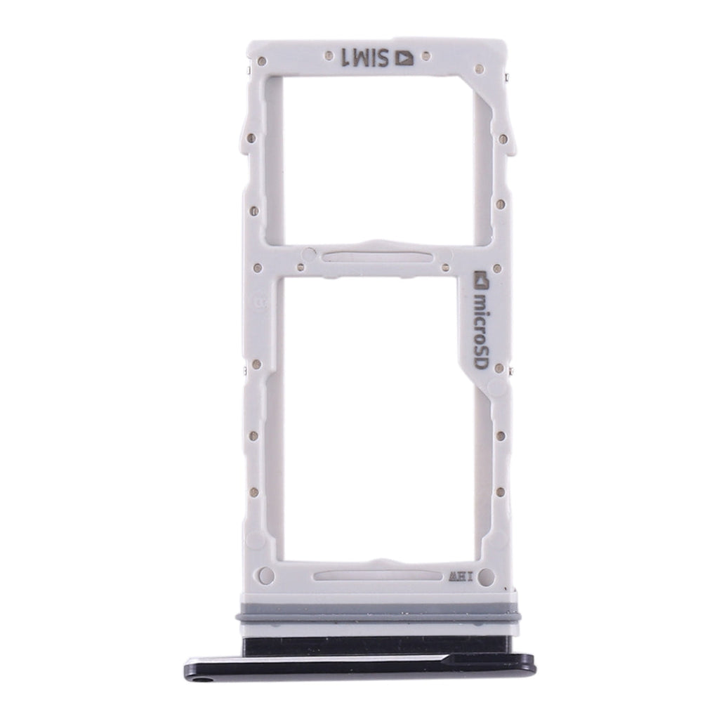 For Samsung Galaxy S20 SIM Card Tray + SIM Card Tray / Micro SD Card Tray (Black)