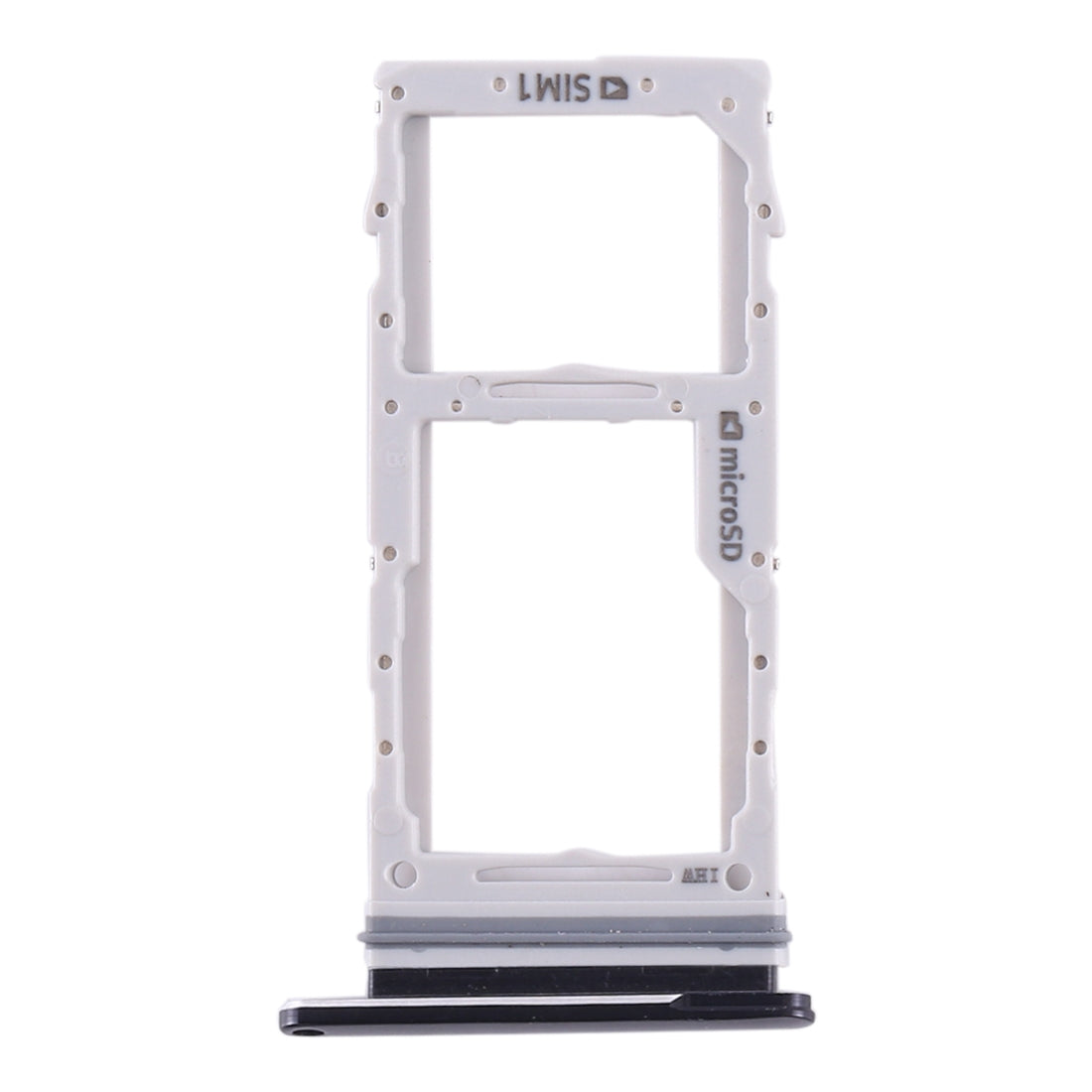 For Samsung Galaxy S20 SIM Card Tray + SIM Card Tray / Micro SD Card Tray (Black)