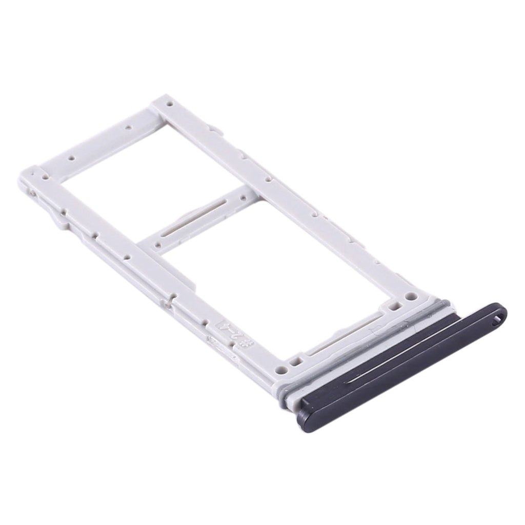For Samsung Galaxy S20 SIM Card Tray + SIM Card Tray / Micro SD Card Tray (Black)
