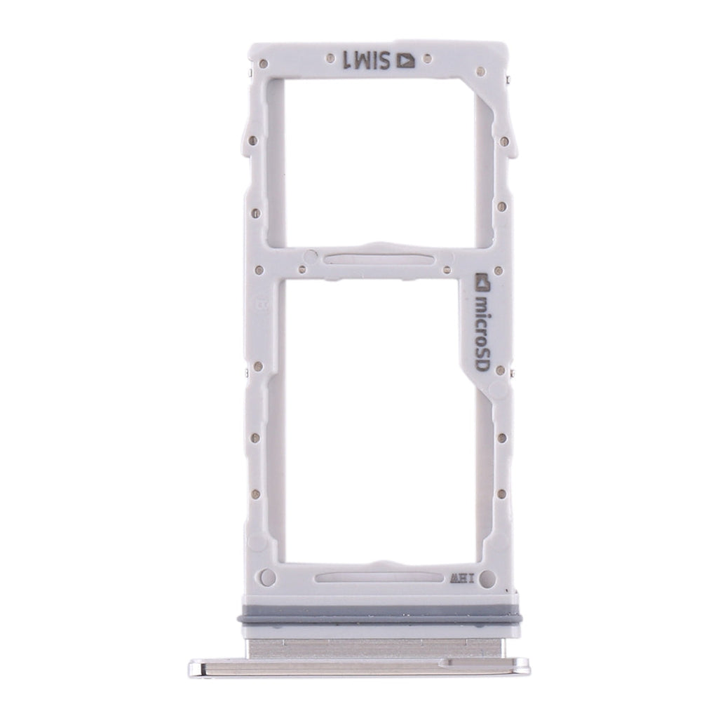 For Samsung Galaxy S20 SIM Card Tray + SIM Card Tray / Micro SD Card Tray (White)